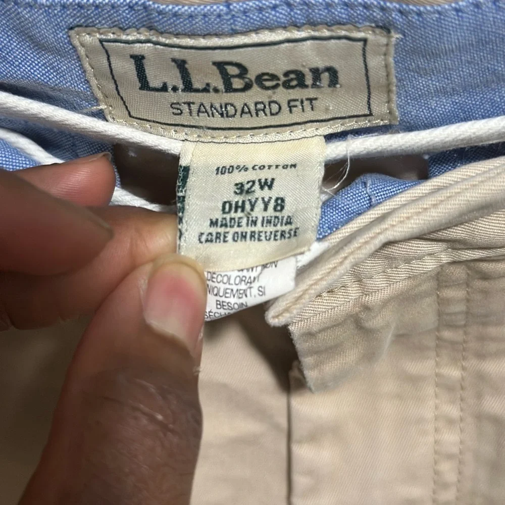 L.L. Bean Men's Tan Shorts Size 32W